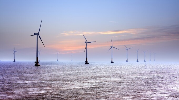 Greater Gabbard offshore wind farm.