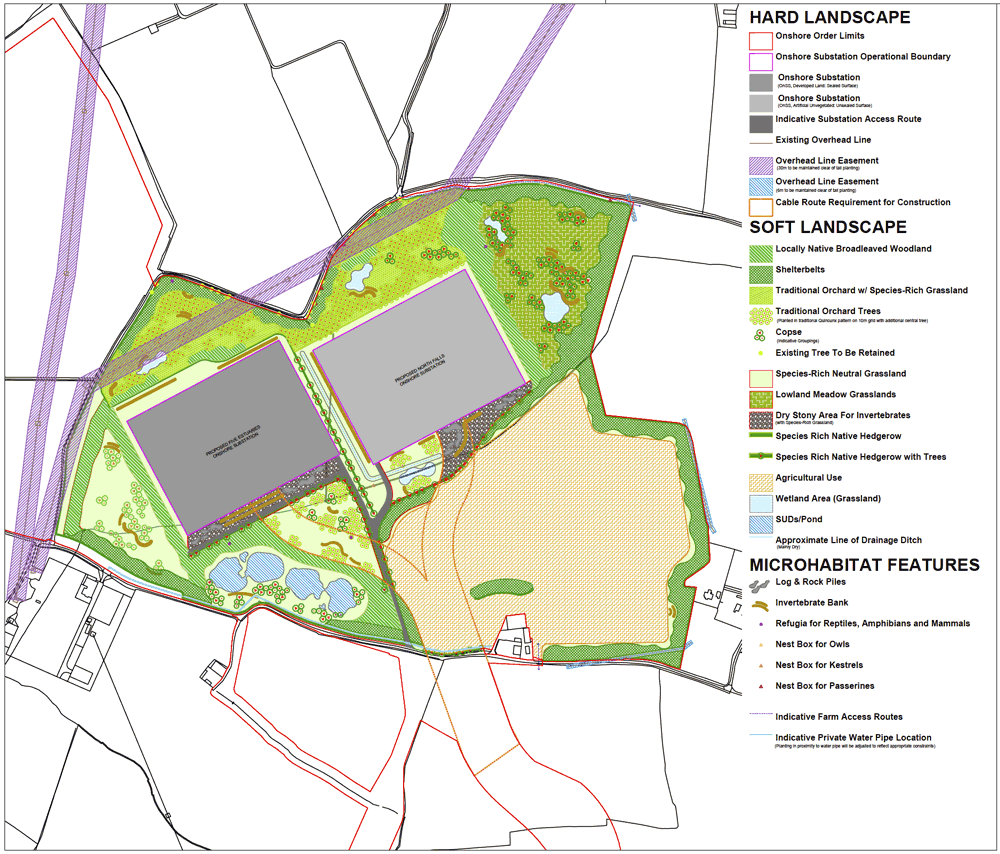 North Falls Design Guide landscape plan.